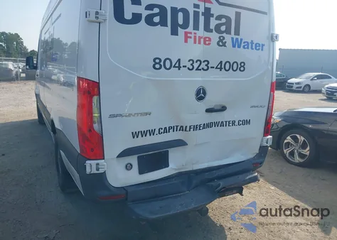 2022 Mercedes-Benz Sprinter 2500 High Roof V6 from USA, damaged, VIN W1Y4ECHY6NT116545